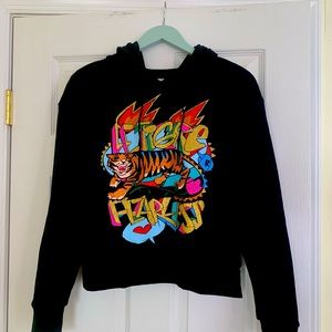 NWT women’s Le Tigre Blake Graffitti Pullover Hoodie